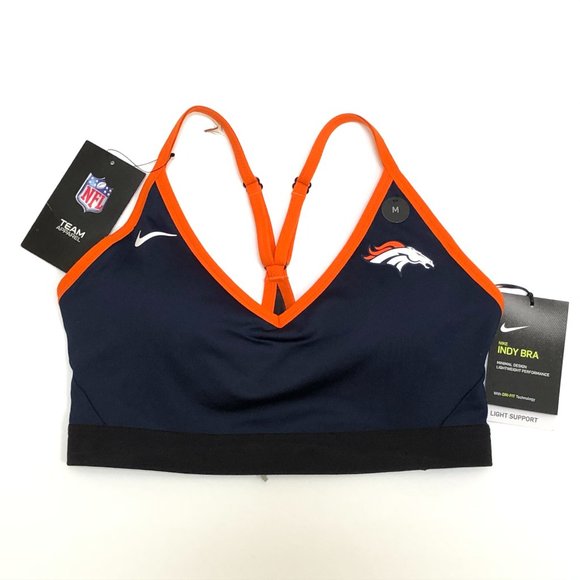 Nike Other - NWT Nike Indy Dri Fit Sports Bra Denver Broncos M